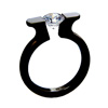 Black Zirconium Ring - Corinthian