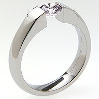 Titanium Ring - Sateen